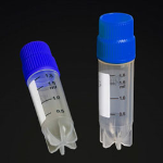 Ống lưu mẫu 2.0 ml, đáy bằng, nắp xanh blue